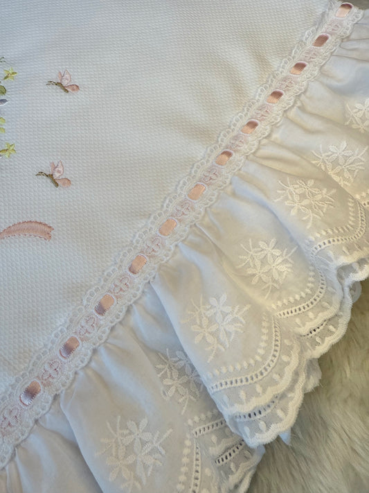 Manta Piquet Luxo Brasão